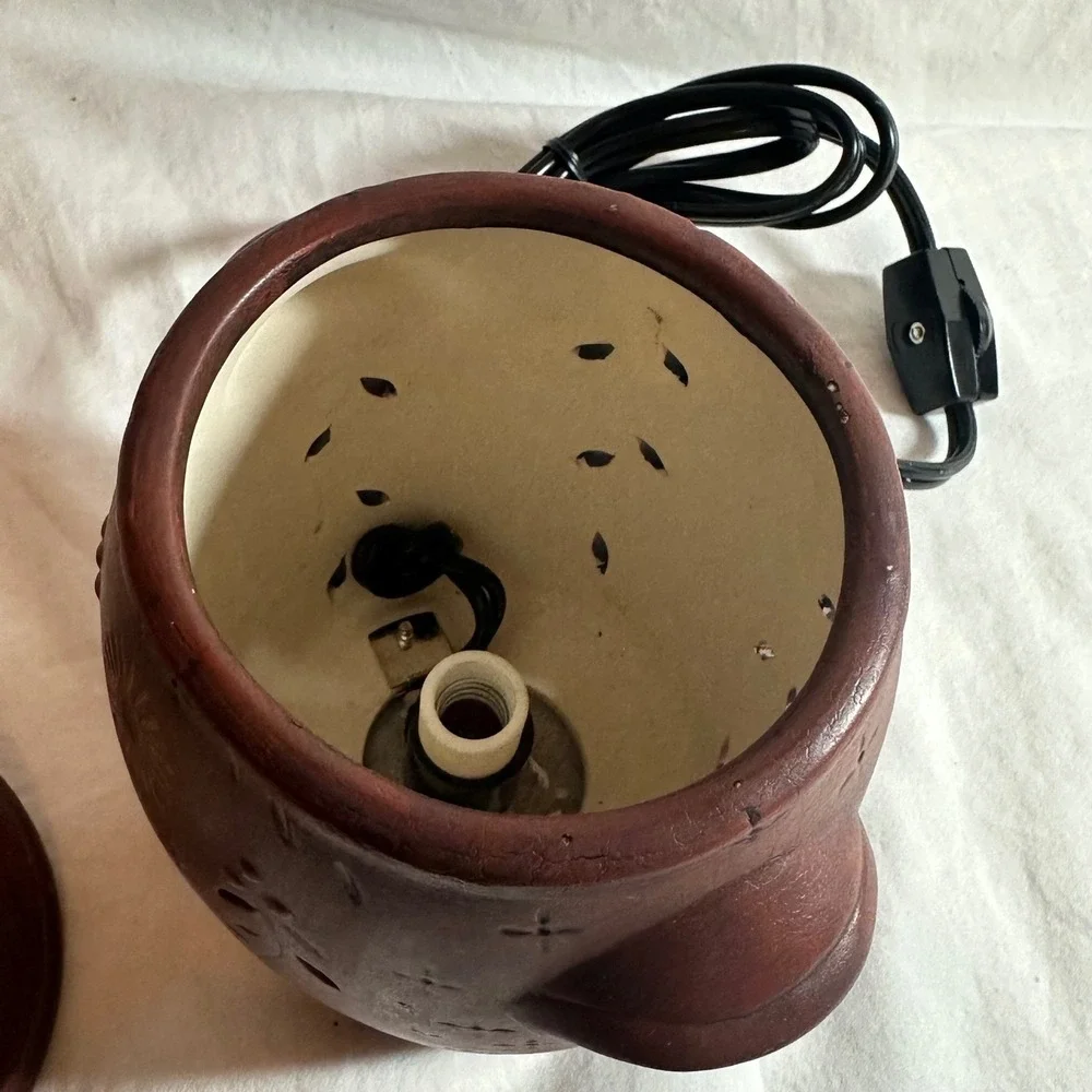 Lang Candles Primitives Electric Melting Pot Brown Excellent Sunflower 0636002